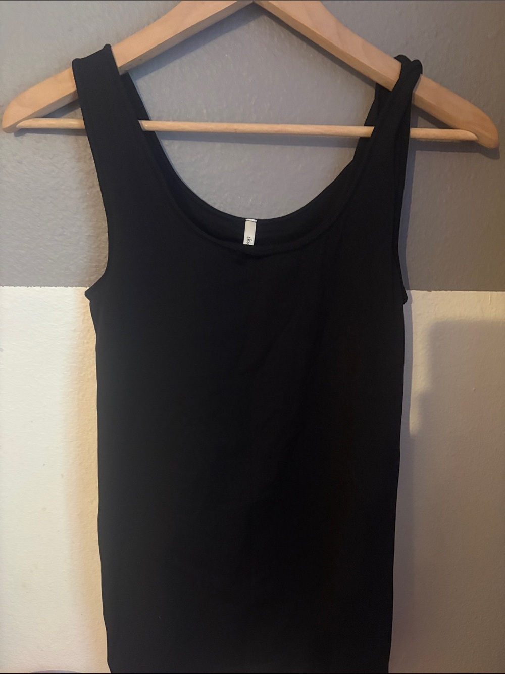 Classic Black Spandex Women’s Tank Top